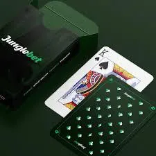 Jungle Bet branded playing cards