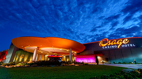 Osage Casino at Night